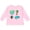 AD-Pink, variant on Inktastic Earth Day Plant a Tree Save the Bees Save the Seas Love Your Mother Boys or Girls Long Sleeve Toddler T-Shirt