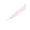 thumbnail image 5 of INSPIRE CHIC Women's Hollow Flower Shoestrings 2.5cm Width Flat Embroidered Laces Shoelace 2 Pairs Pink 140cm/55.12", 5 of 6