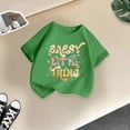 thumbnail image 4 of SUXIAN Kids T-shirts Kid Girls Cute Fashion Printed Round Neck Short Sleeve Tee Summer Casual Loose T Shirt Tops Cartoon Print Summer Tops for Kids Green_002 4-6 Years, 4 of 4