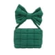 thumbnail image 2 of pstuiky Bolso bandolera de mujer con lazo plisado, bolso de hombro, color liso, 2 of 6