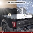 thumbnail image 4 of LAX Soft Tri-Fold Truck Bed Tonneau Cover for 2017-2025 Nissan Titan XD 6.5' (78.7'') Bed, with or Without Utili-Track System, 4 of 8