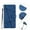 Blue, variant on for iPhone 16 Plus Flip Wallet Phone Case, Kickstand Wrist Strap Card Holders Photo Slots Shockproof TPU Inner Shell Magnetic Solid Color Case Cover for iPhone 16 Plus, Green