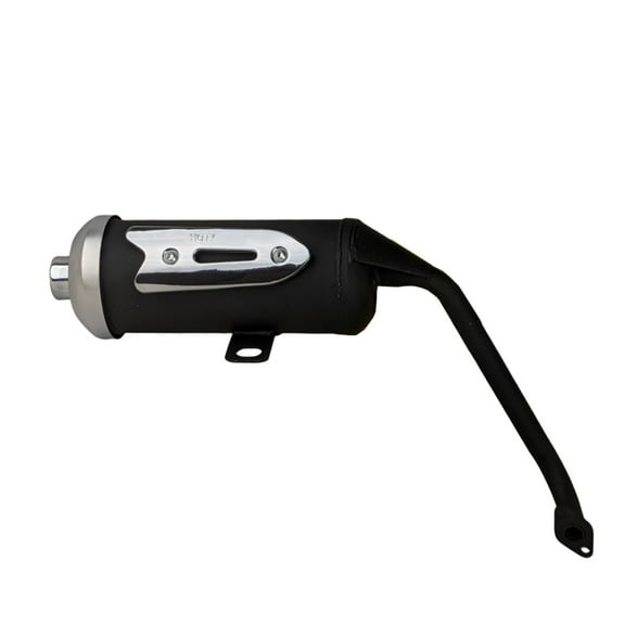 Muffler Exhaust Pipe for Kandi 110cc 49FM5 49FM5-E Engines Go Kart Fits Kandi Spyder 110 110GKH-2 TaoTao ATA110 SunL Roketa Coolster More Chinese ATV UTV Buggies