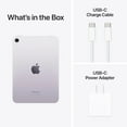 thumbnail image 4 of Pre-Owned 2024 Apple iPad Mini 7 8.3" Display 256GB Storage WiFi Only 4XNE3LL/A - Purple, 4 of 5