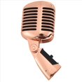 thumbnail image 3 of MicróFono CláSico CláSico con Cable Profesional MicróFono Vocal DináMico para Karaoke en (Oro Rosa), 3 of 5