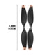 thumbnail image 2 of Hélices plegables de liberación rápida VISALY 8 piezas CW CCW para dron DJI Mavic Mini 2, 2 of 4