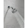Peerless 8Spray Shower Head with TouchClean in Chrome 76810