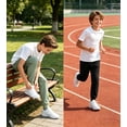 thumbnail image 4 of MERIDIANO Boys' Scuba Joggers 2-Pack - Tapered Athletic Sweatpants for School, Sports & Daily Wear, 4 of 11