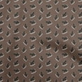 thumbnail image 1 of oneOone Cotton Flex Brown Fabric Kids Toy House Diy Clothing Quilting Fabric Print Fabric By Yard 40 Inch Wide, 1 of 5