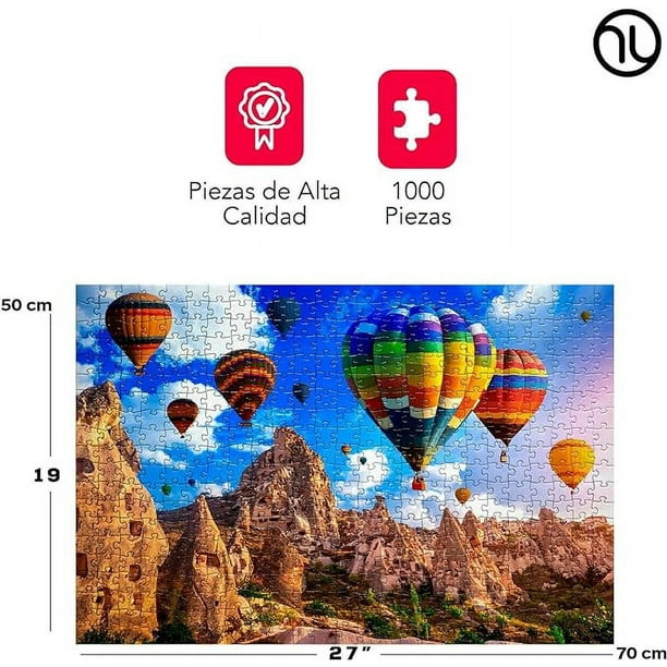 Rompecabezas 1000 Piezas Hanylish Diseño Paisaje Turquía