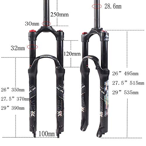 BUCKLOS ?US Stock?MTB Suspension Fork 