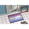 thumbnail image 4 of Bigender Pride Door Mat, Indoor Rug or Outdoor Welcome Mat 18x27 Doormat, 4 of 4