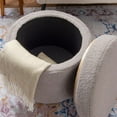 thumbnail image 5 of Linon Boho Blanche Storage Ottoman With Blush ST011BLUSH01ASU, 5 of 8
