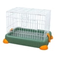 thumbnail image 3 of Jaula para conejos Jaula para cobayas Conejera Casa para animales pequeños Conejo pequeño mascota verde, 3 of 9