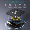 thumbnail image 3 of Choetech - Wireless Charger, 10W Max Qi-Certified Fast Wireless Charging Pad Compatible, 3 of 3