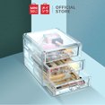 thumbnail image 2 of MINISO 3 Tiroirs Organisateur Unité de Maquillage Boîte de Rangement, 2 of 5