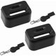 thumbnail image 1 of 2 Pieces Safety Belt Buckle Protector Car Seat Belt Clip Holder Car Beltlock Protective Buckle To Prevent Children From Unbuckling While Driving (bla_, 1 of 4