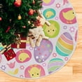 thumbnail image 5 of FMSHPON Easter Xmas Christmas Tree Skirt Stand Mat for Holiday Party Decoration Indoor Outdoor 48 inches, 5 of 6