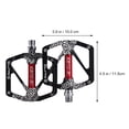thumbnail image 3 of EeaseCA 2PCS Bike Pedals Professional Bike Treadles Bike Accessory Bike Bearing Pedal, 3 of 8
