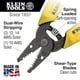 thumbnail image 2 of Pelacables Klein Tools 11048 para alambre macizo, 2 of 9