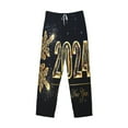 thumbnail image 4 of Bingfone Happy New Year 2024 (5) Mens All Over Print Sleep Pajama Pants-Large, 4 of 9