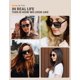 thumbnail image 2 of Gafas de Sol Polarizadas TIJN Clásicas Cuadradas UV400 para Hombre y Mujer, 2 of 7
