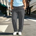 thumbnail image 4 of Mifsaly Plus Size Hiking Pants Women Lightweight Quick Dry Workout Lounge Joggers with Pockets Comfortable Loose Fit Outdoor Running Athletic Bottoms Dark Gray,XXXL, 4 of 7