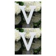 thumbnail image 1 of Jumpingount 26 Large Wood Letters Alphabet Ornament Wear-resistant Photography Stable Props for Wedding Party Home Shop Decoration 21 # 2Conjunto, 1 of 6
