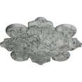 thumbnail image 3 of Ekena Millwork 18 1/8"OD x 1 1/4"P Katheryn Ceiling Medallion, Hand-Painted Ultra Pure White Crackle, 3 of 6