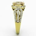 thumbnail image 4 of Women's High Polished Engagement Ring with a Chocolate Brown Cubic Zirconia - Size 10, 4 of 4