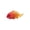 B, variant on Miniature Fish Figurine for Garden Terrarium Decor Single Plastic Artificial Aquatic Animal Ornament Assorted Colors Realistic Pond Aquarium Desk Accessory