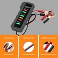 thumbnail image 3 of 12V Car Battery Tester Vehicle Alternator Test 12 Volt Batteries Check Diagnostic Tool For Automobile And Motorcycle Accessorie ,Fast and Accurate Precise, 3 of 7