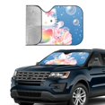 thumbnail image 6 of Hello Kitty Car Windshield Sunshades, Front Windshield Sun Shade, Hardened Sun Visor Shield Cover, Foldable Reflector For Car Truck Suv, Keeps Your Vehicle Cool, 6 of 8