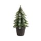 thumbnail image 2 of Puntoco Adornos para árboles de Navidad Simulación navideña vintage Plantas en macetas Decoraciones para árboles de Navidad, 2 of 6
