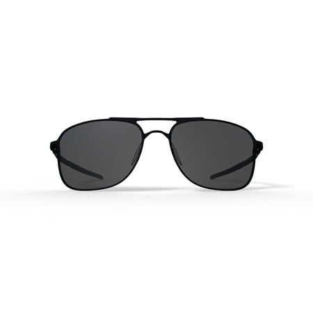 Oakley sunglasses OO4124 Gauge 8 (01) matte black with grey lenses 62mm