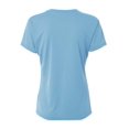 thumbnail image 2 of A4 Topflight Heather Tee For Women in Lt Blue | NW3381, 2 of 3