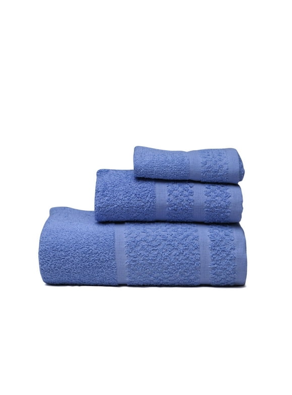 Mainstays Value Bath Towel, Office Blue