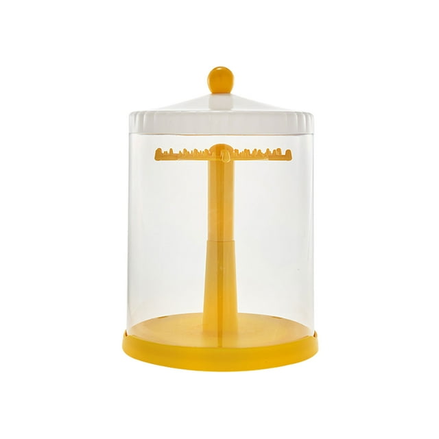 Kyursd Summer Home/Kitchen Organizers and Storage Special Offer!Rotating Blinds Box Storage Display Rack Toy Storage Storage Box Household Artifact Storage Box Rabbits Cloth Display Boxes