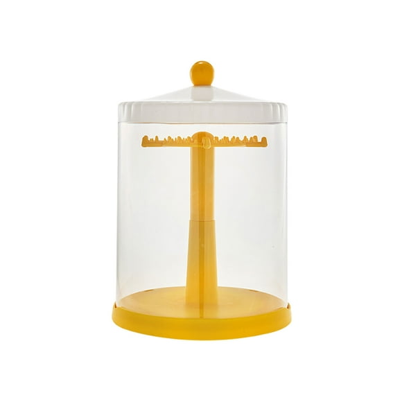 Kyursd Summer Home/Kitchen Organizers and Storage Special Offer!Rotating Blinds Box Storage Display Rack Toy Storage Storage Box Household Artifact Storage Box Rabbits Cloth Display Boxes