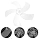 thumbnail image 5 of KAKOWELY Aspas de ventilador de plástico de repuesto para ventilador de pedestal de pie para el hogar, 5 of 5