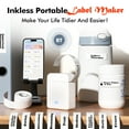 thumbnail image 2 of Musbetu Label Maker Machine with Tape Bluetooth-compatible Thermal Shipping Label Printer for IOS And for Android Wireless Mini Label Maker for Home Office, 2 of 7