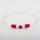 thumbnail image 4 of Collar LED para perros, recargable por USB, collar luminoso de seguridad para la noche, collar luminoso de moda para perros pequeños y medianos (1 unidad, rojo, 50,8 cm), 4 of 5
