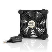 AC Infinity MULTIFAN S3, Quiet 120mm USB Fan for Receiver DVR Playstation Xbox Computer Cabinet Cooling