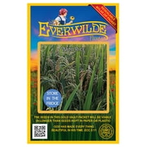 Everwilde Farms - 50 Wild Rice Native Grass Seeds - Gold Vault Jumbo Bulk Seed Packet