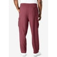 thumbnail image 2 of KingSize Men's Big & Tall Lightweight Jersey Cargo Sweatpants, 2 of 6