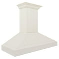 thumbnail image 3 of ZLINE 30 in. Wooden Wall Mount Range Hood in Cottage White - Includes Motor (KPTT-30), 3 of 5