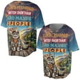 thumbnail image 3 of I Like Fishing, and My British Shorthair, and Maybe 3 People. Happy Father's Day All Over Print 3D Baseball Shirt Cat Lover Kitten Owner Gifts Softball Sport - 00004, 3 of 6