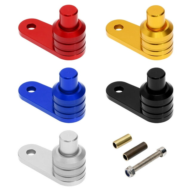 pitrice Universal Motorcycle Brake Lock Switch Replacement Parking Switches Button Lever Motorcycles Repair Upgrade Modified Accessories Gold