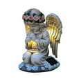 Solar Courtyard Lamp Praying For Angel Little Girl The Figure Of An