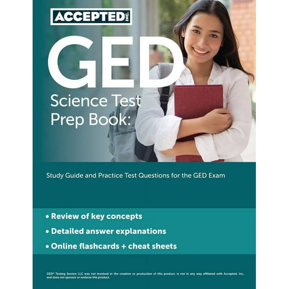 GED Science Test Prep Book: Study Guide and Practice Test Questions for the GED Exam, (Paperback)